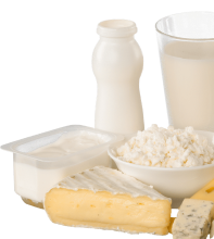 Молоко, сыр, яйца, растительные продукты